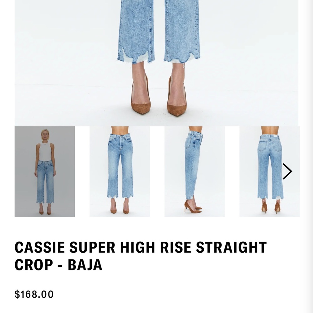 Pistola Jeans NWT - Cassie super high rise